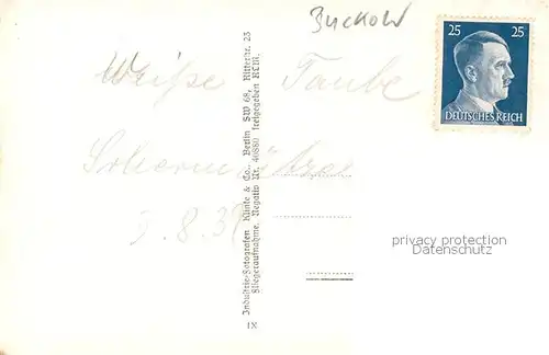 AK / Ansichtskarte Buckow_Maerkische_Schweiz Panorama Buckow_Maerkische_Schweiz