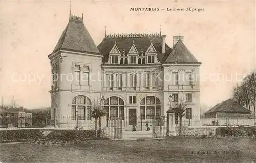 AK / Ansichtskarte Montargis_45 La Caisse d Epargne 