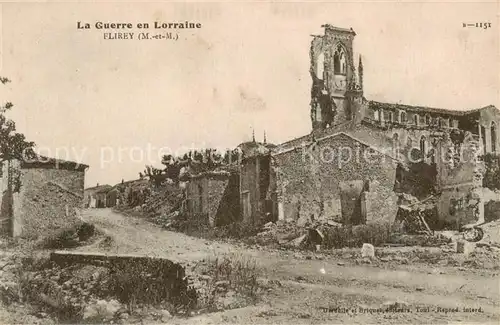 AK / Ansichtskarte Flirey_54_Meurthe et Moselle La Guerre en Lorraine 