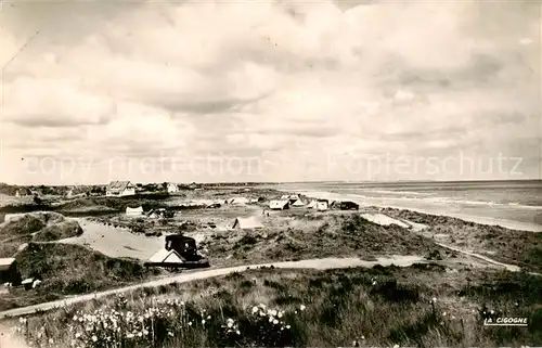 AK / Ansichtskarte Franceville_14_Calvados Le terrain de camping en bordure de mer 