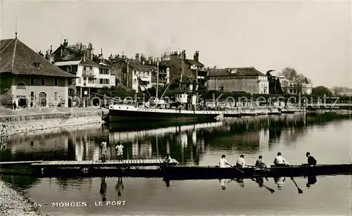 AK / Ansichtskarte Morges Le Port Morges