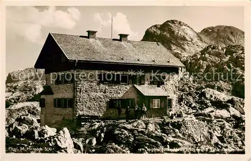 AK / Ansichtskarte  Ingolstaedterhaus_2120m_Steinernes_Meer_AT mit Schindelkoepfen 