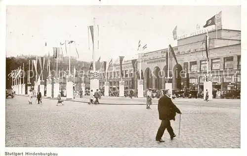 AK / Ansichtskarte  Stuttgart Hindenburgbau Stuttgart