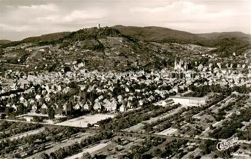 AK / Ansichtskarte  Heppenheim_Bergstrasse Fliegeraufnahme Heppenheim_Bergstrasse