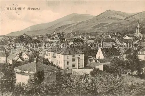 AK / Ansichtskarte  Bensheim_Bergstrasse Panorama Bensheim_Bergstrasse