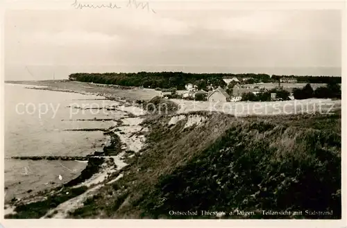 AK / Ansichtskarte  Thiessow_Ostseebad_Ruegen Suedstrand Thiessow_Ostseebad_Ruegen