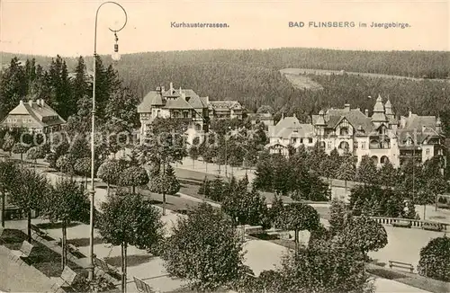 AK / Ansichtskarte  Bad_Flinsberg_Swieradow_Zdroj_PL Kurhausterrassen 