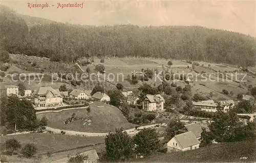 AK / Ansichtskarte  Agnetendorf_ Jagniatkow_Jelenia_Gora_Riesengebirge_PL Panorama 