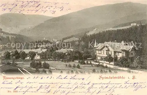 AK / Ansichtskarte  Spindelmuehle_Riesengebirge_Spindleruv_Mlyn_CZ Panorama 