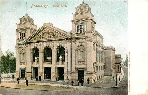 AK / Ansichtskarte  Bromberg_Westpreussen_Bydgoszcz_PL Stadttheater 