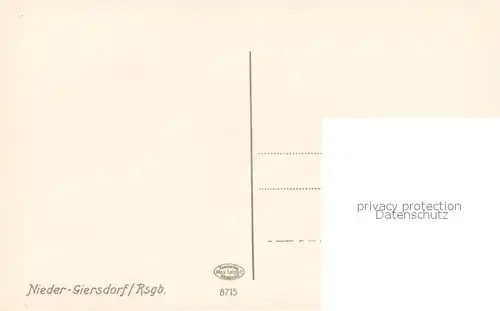 AK / Ansichtskarte  Nieder-Giersdorf_Riesengebirge_PL Panorama 