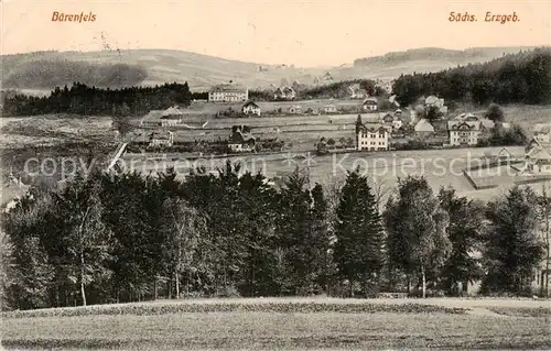 AK / Ansichtskarte 73820977 Baerenfels_Erzgebirge_Altenberg Panorama 