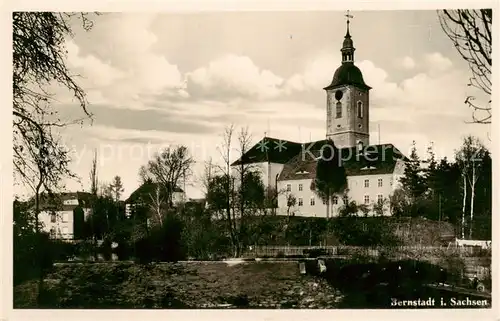 AK / Ansichtskarte  Bernstadt_Loebau Kirche Bernstadt_Loebau