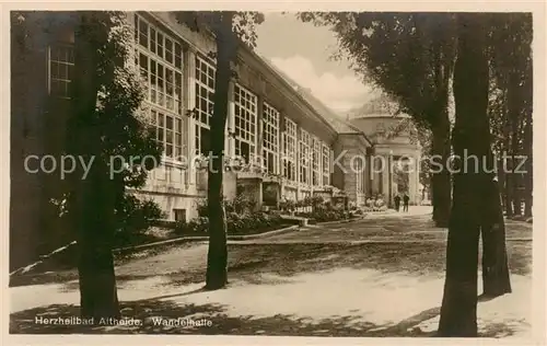 AK / Ansichtskarte  Bad_Altheide_Polanica-Zdrój Wandelhalle 