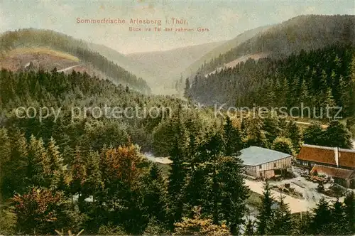 AK / Ansichtskarte 73821006 Arlesberg_Geraberg Blick ins Tal der zahmen Gera Arlesberg_Geraberg