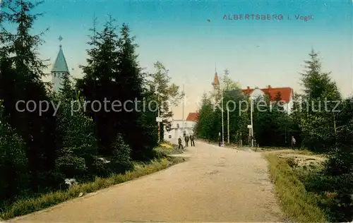 AK / Ansichtskarte 73821007 Albertsberg_Auerbach Ortspartie Albertsberg Auerbach