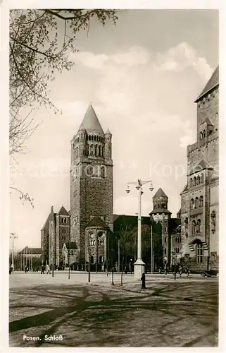 AK / Ansichtskarte  Posen_Poznan Schloss Posen Poznan