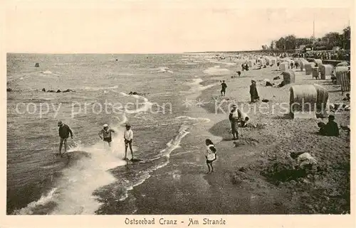 AK / Ansichtskarte  Cranz__Ostseebad_Selenogradsk_Kaliningrad_RU Strandpartie 