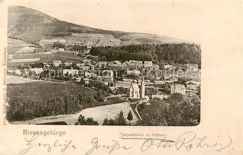 AK / Ansichtskarte  Johannisbad_Janske_Lazne_Boehmen_CZ Panorama 