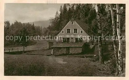 AK / Ansichtskarte 73821042 Schreiberhau_Szklarska_Poreba_Riesengebirge_PL Schlesisches Haus 