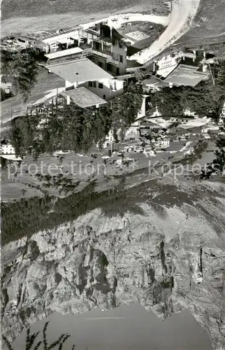 AK / Ansichtskarte Leukerbad_Loueche les Bains_VS Fliegeraufnahme mit Gemmipass 