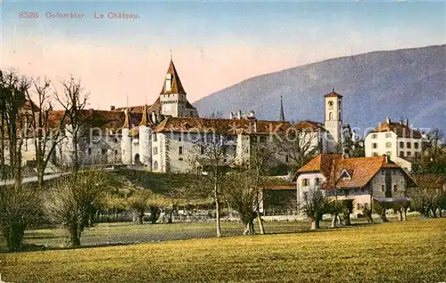AK / Ansichtskarte Colombier__NE Chateau Schloss 