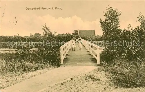 AK / Ansichtskarte 73821122 Prerow_Ostseebad Bruecke Prerow_Ostseebad