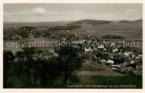 AK / Ansichtskarte  Langenbielau_Bielawa_Eulengebirge_PL mit Eulengebirge und Herrleinberg 