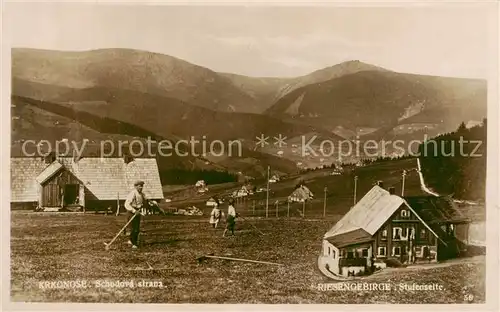 AK / Ansichtskarte  Riesengebirge_Schlesischer_Teil Stutenseite 