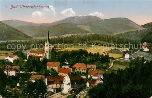 AK / Ansichtskarte  Bad_Charlottenbrunn_PL Panorama 