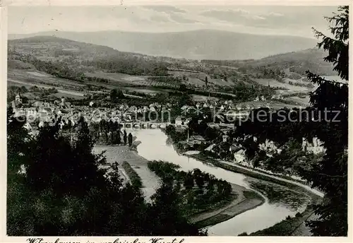 AK / Ansichtskarte  Witzenhausen im Werratal Panorama Witzenhausen