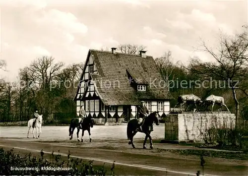 AK / Ansichtskarte  Riddagshausen_Braunschweig Reiterhof  