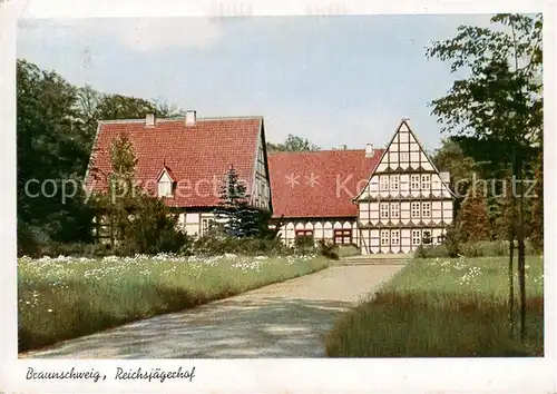 AK / Ansichtskarte  Braunschweig Reichsjaegerhof Braunschweig