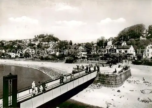 AK / Ansichtskarte  Blankenese_Hamburg Landungsbruecke Opn Bull'n 