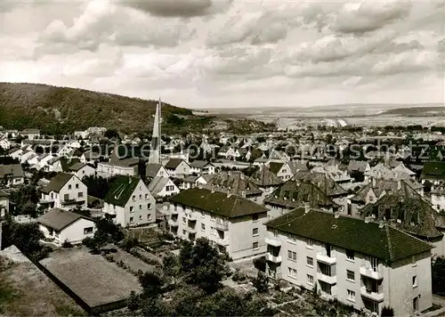 AK / Ansichtskarte  Bad_Kreuznach mit Blick auf St Wolfgang und Hardtwald Bad_Kreuznach