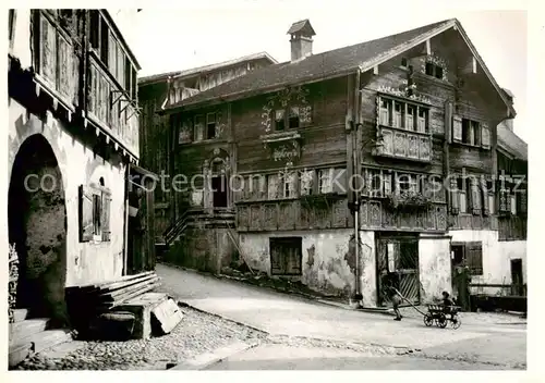 AK / Ansichtskarte Werdenberg_SG Geburtshaus von Prof Hilty 