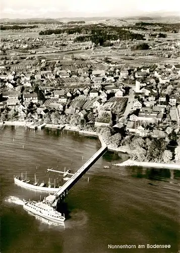 AK / Ansichtskarte  Nonnenhorn_Bodensee Fliegeraufnahme Nonnenhorn Bodensee