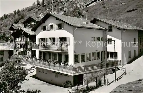 AK / Ansichtskarte Eggerberg_VS Hotel Pension Bergsonne 