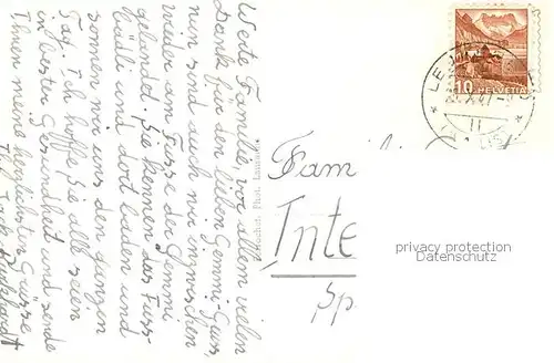 AK / Ansichtskarte Leukerbad_Loueche les Bains_VS Kirche 