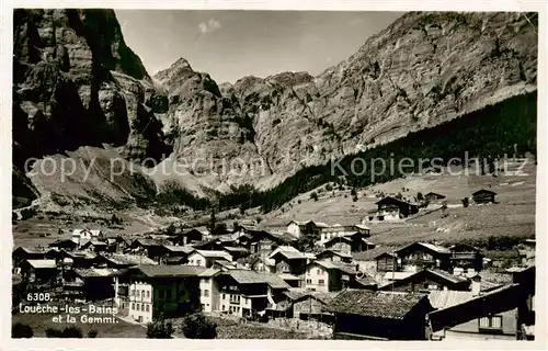 AK / Ansichtskarte Loueche les Bains__Leukerbad_VS et la Gemmi 