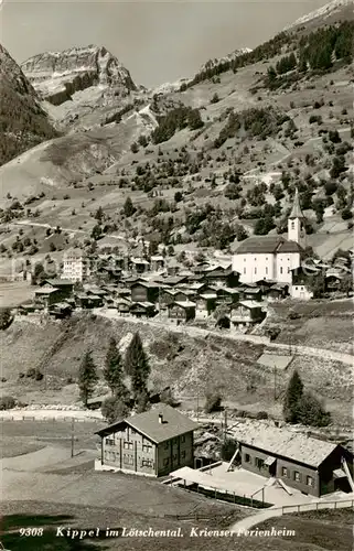 AK / Ansichtskarte Kippel_VS im Loetschental Krienser Ferienheim 