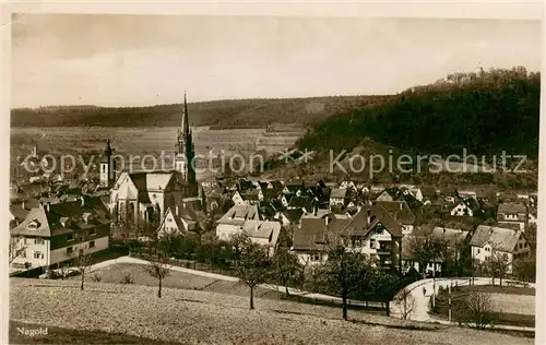 AK / Ansichtskarte  Nagold Panorama Nagold