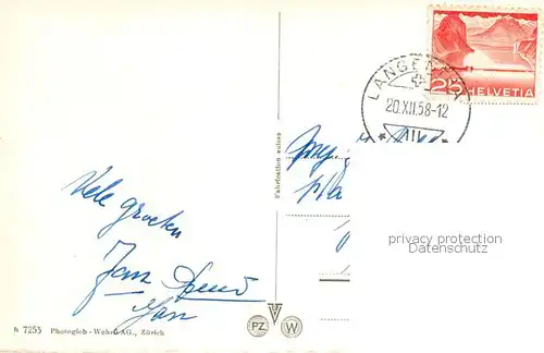 AK / Ansichtskarte Langenthal_BE Hotel Baeren Langenthal BE