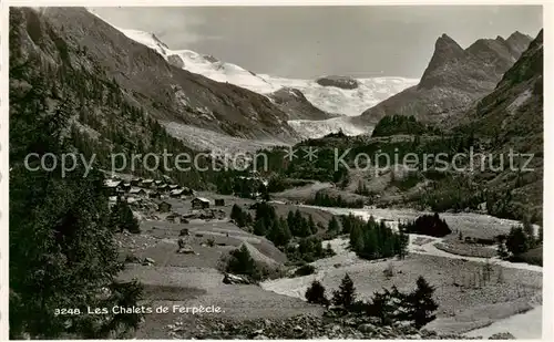 AK / Ansichtskarte Ferpecle_VS Les Chalets Panorama 