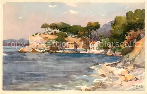 AK / Ansichtskarte Port_Magaud_83_Var Panorama Kuenstlerkarte 