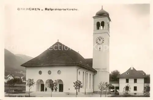 AK / Ansichtskarte Grenchen_SO Reformierte Kirche 