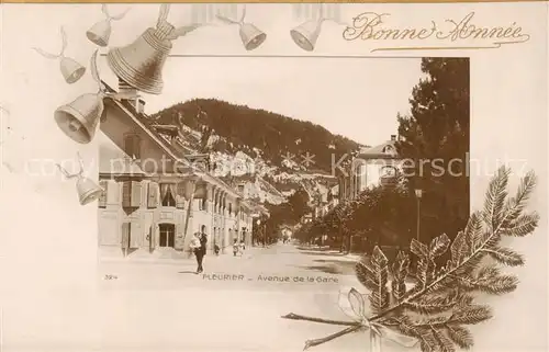 AK / Ansichtskarte Fleurier_NE Avenue de la Gare 