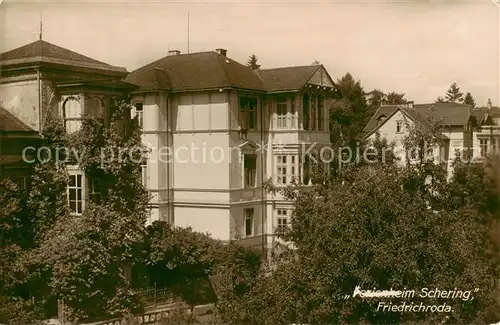 AK / Ansichtskarte  Friedrichroda Ferienheim Schering Friedrichroda