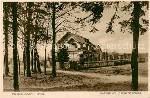 AK / Ansichtskarte  Finsterbergen_Bad Kaffee Waldschloesschen Finsterbergen_Bad