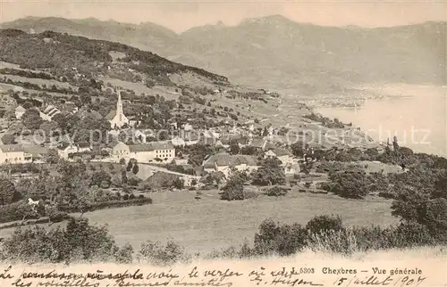 AK / Ansichtskarte Chexbres Vue generale Chexbres